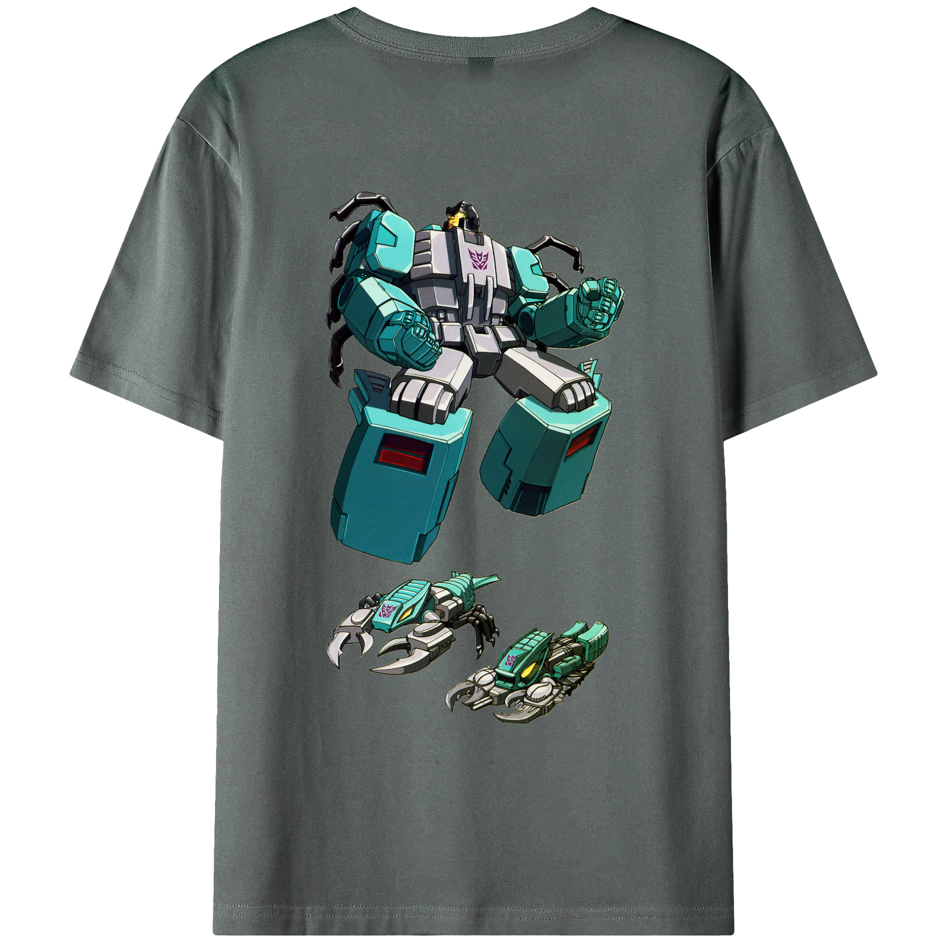 （画像用）  綿100％ メンズ半袖Tシャツ（バックプリント） 通気性